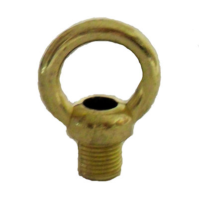 7/8" BRASS-PLATED MALE LOOP